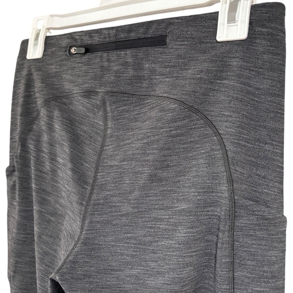 Lululemon Speed Up Tight 28"Heathered Black Leggings Size 8 W5CM8S - Picture 9 of 12